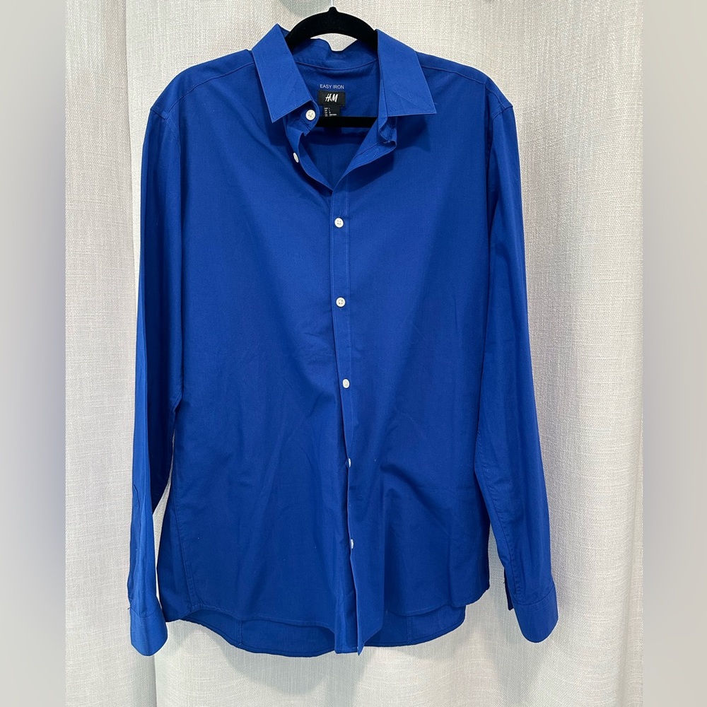 Blue Long Sleeve Shirt
